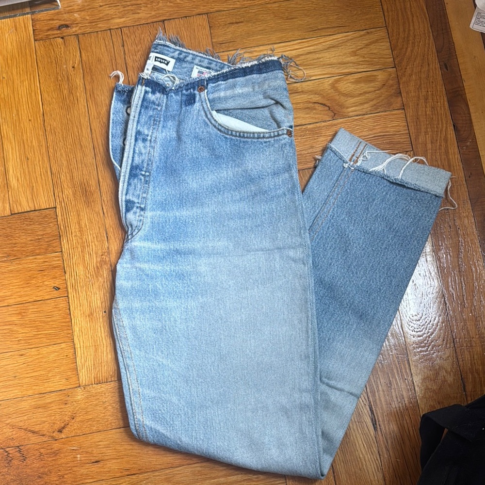 Levi's x Re/Done Light Blue Women’s Jeans